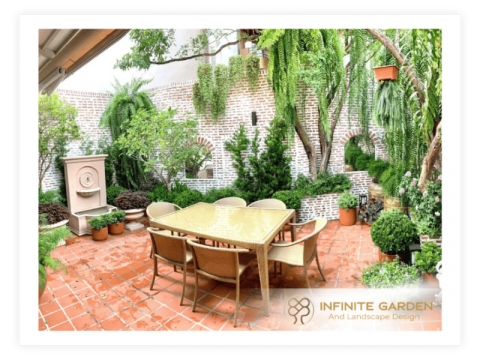 รับออกแบบ จัดสวน